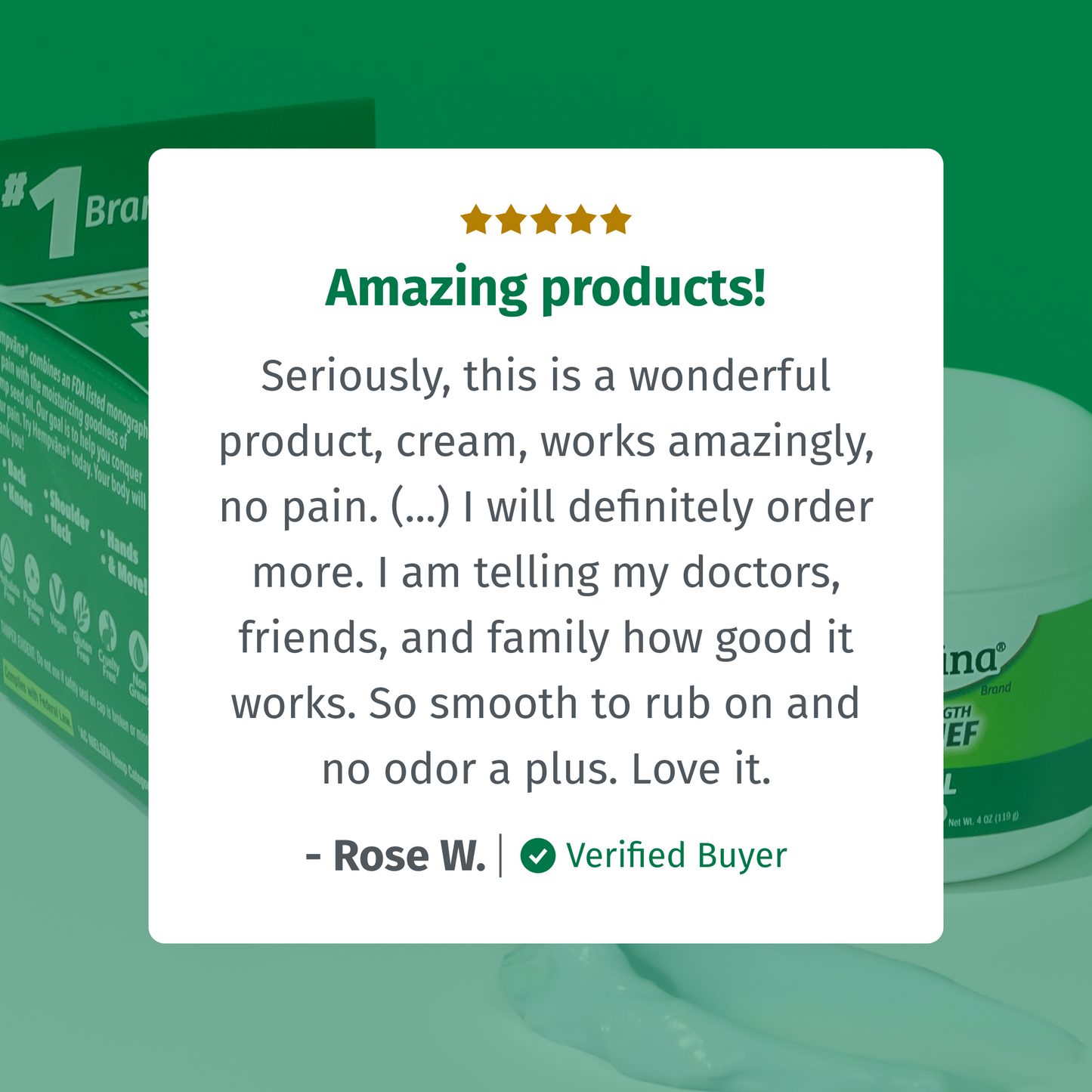 Pain Relief Cream
