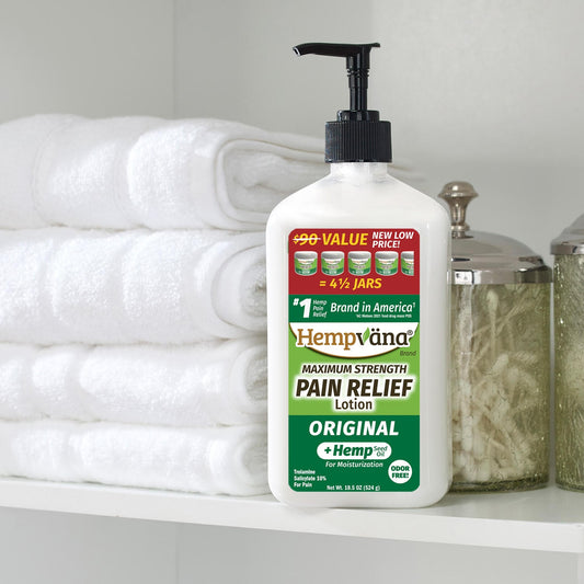 Hempvana Original Extra Value Pump Bottle