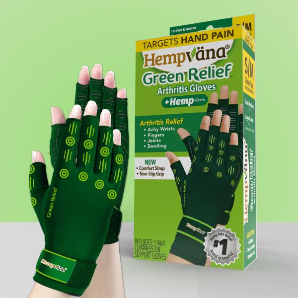 Green Relief Gloves
