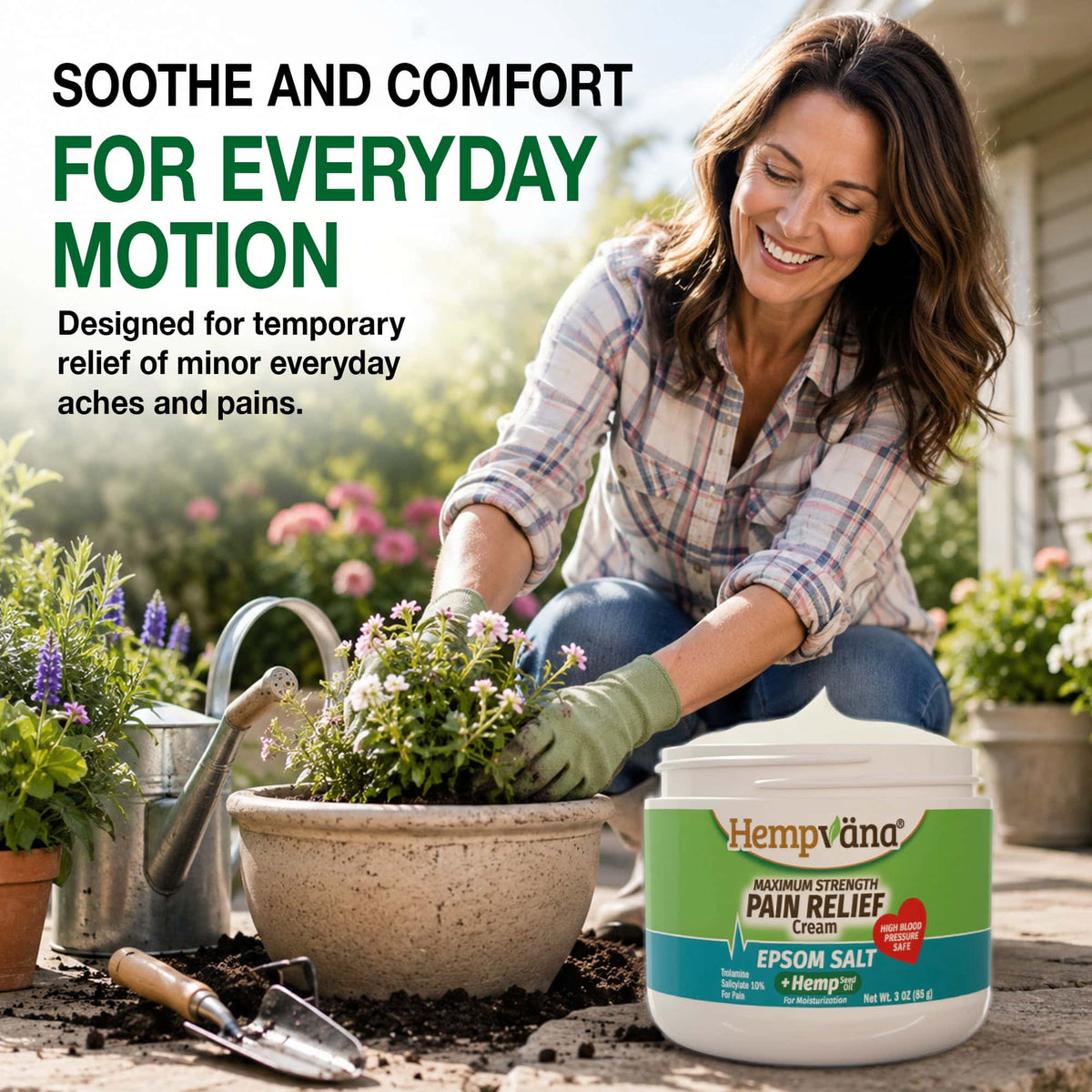 Epsom Salt Pain Relief Cream