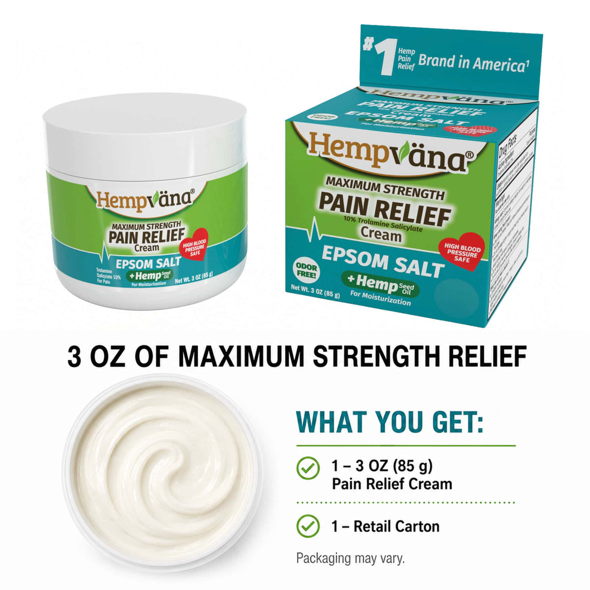 Epsom Salt Pain Relief Cream