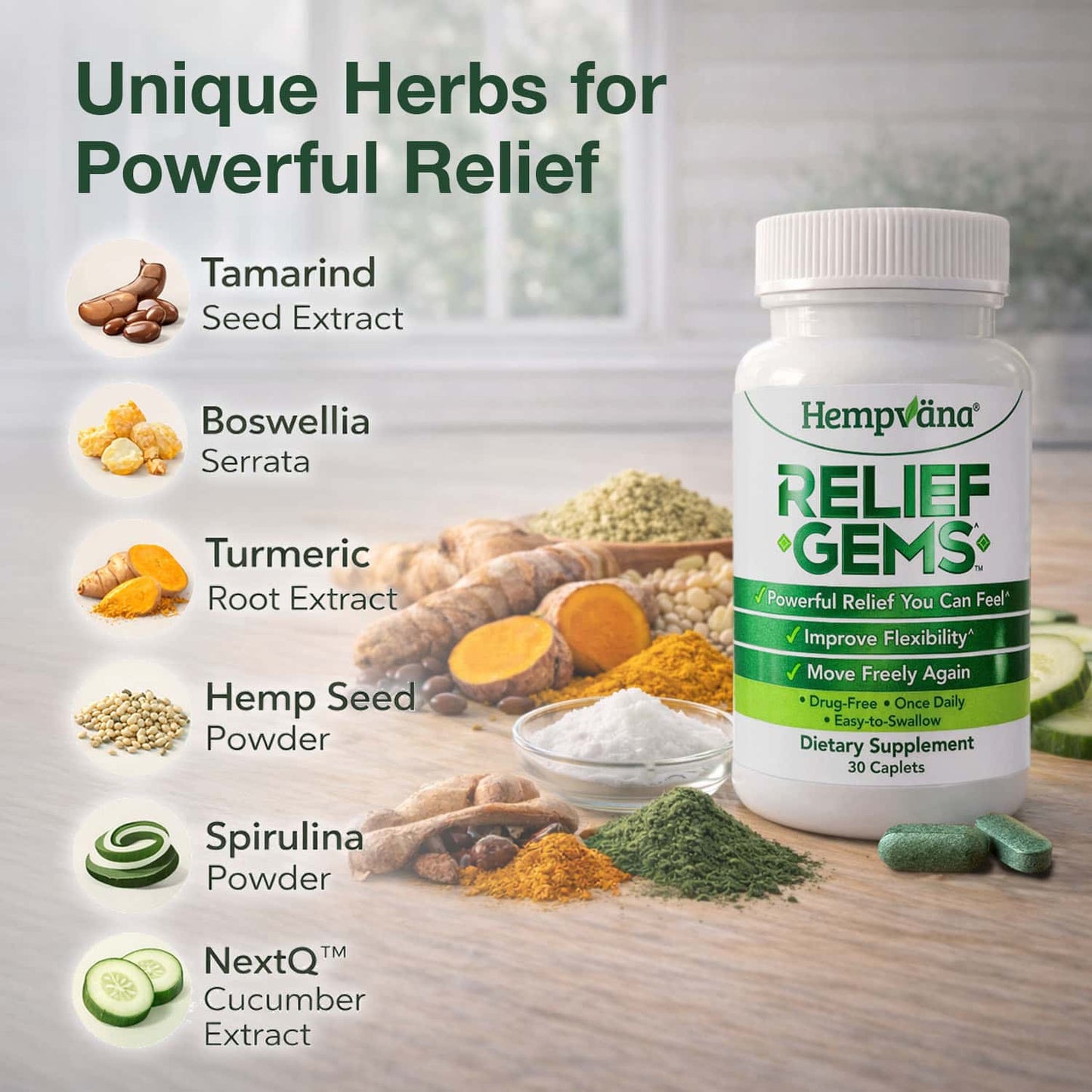 Hempvana Relief Gems