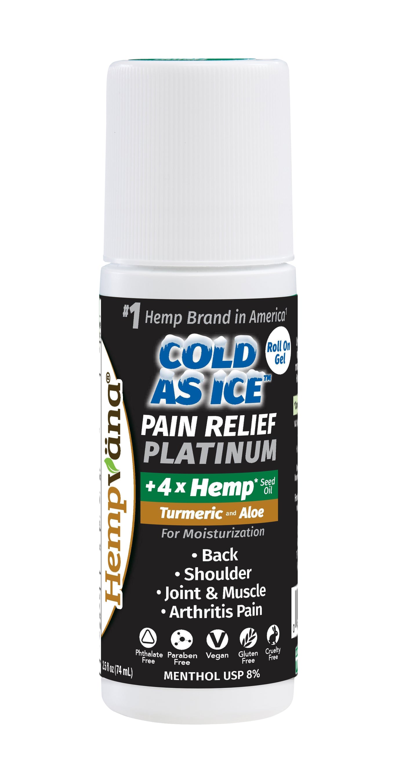 Platinum Cold As Ice Pain Relief Roll On