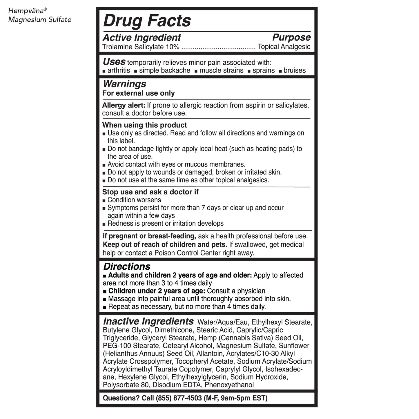 Hempvana Magnesium