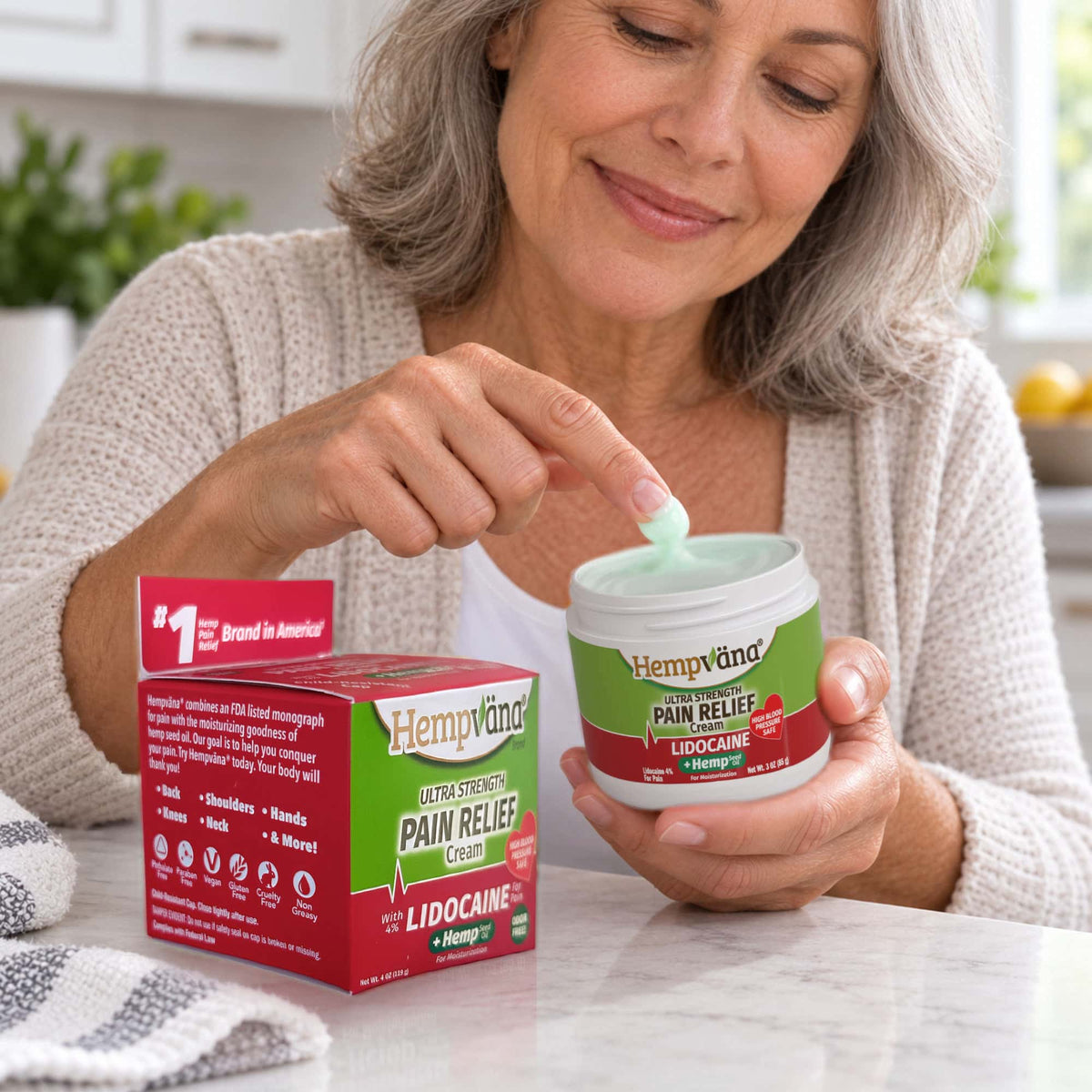Lidocaine Pain Relief Cream