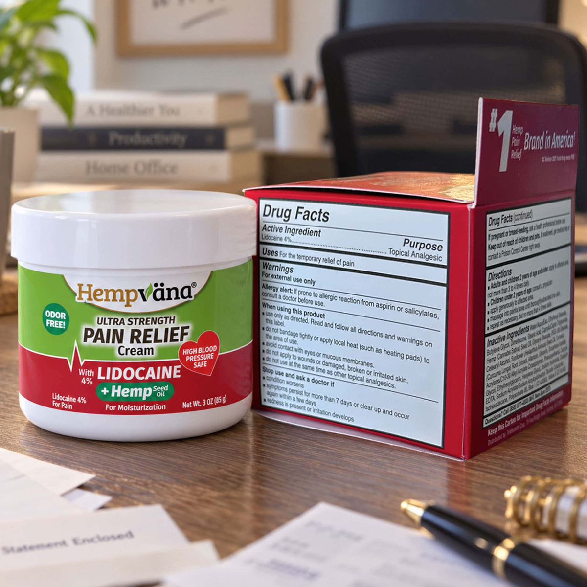 Lidocaine Pain Relief Cream