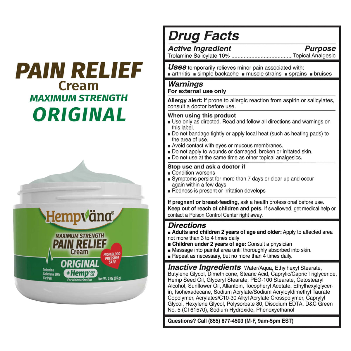 Original Pain Relief Cream