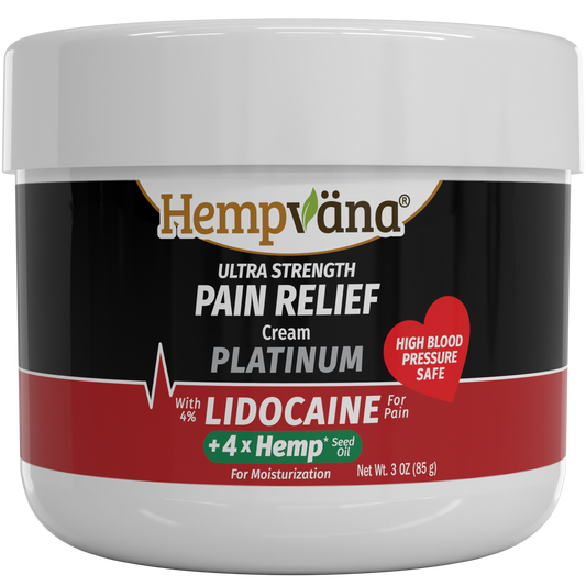 Platinum 4% Lidocaine Pain Relief Cream