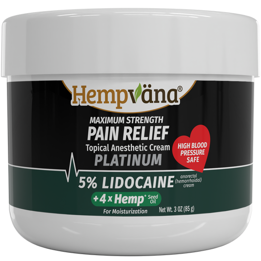 Platinum 5% Lidocaine Anorectal Pain Relief Cream