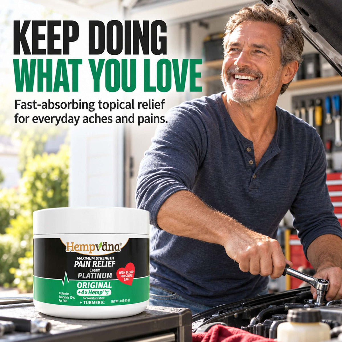 Platinum Pain Relief Cream