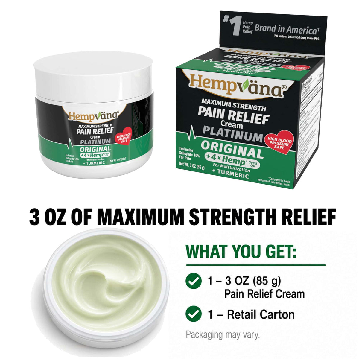 Platinum Pain Relief Cream