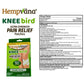 Hempvana Deluxe Knee Bird Pain Relief Patches - 12 Patches
