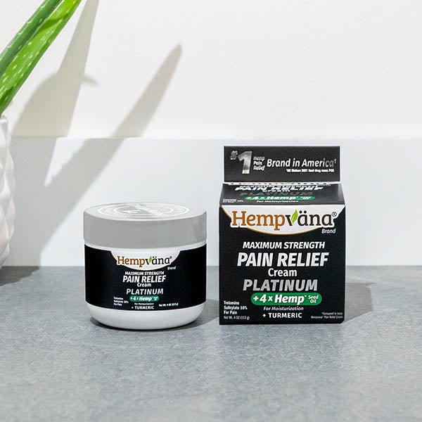 Fast Relief with Hempvana Original Pain Cream: Maximum Strength